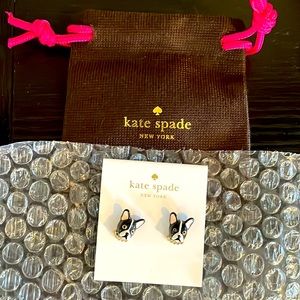 NEW Kate Spade Scotty Dog Earrings